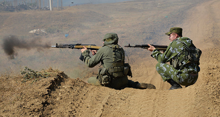 Российские военные провели антитеррористические учения в Таджикистане