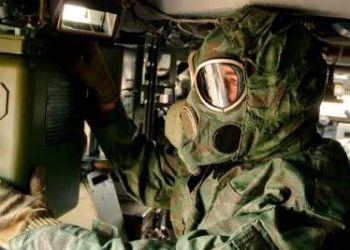 Российские военные в Таджикистане отработали ликвидацию последствий условной химической атаки
