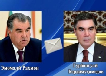 Эмомали Рахмон выразил соболезнования Гурбангулы Бердымухаммедову