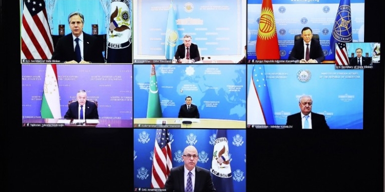 C5 + 1: Госсекретарь США и главы МИД Центральной Азии обсудили текущее сотрудничество