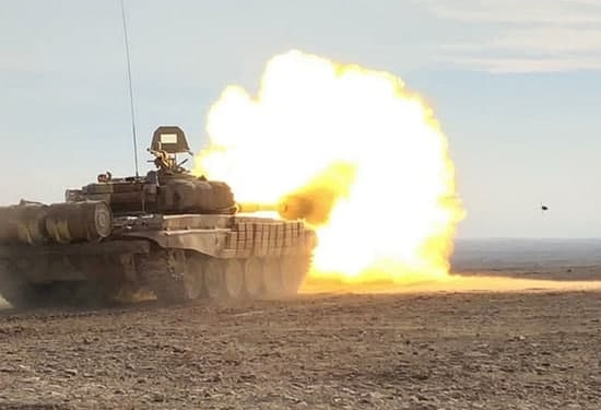 Танкисты 201-й РВБ в Таджикистане выполнили боевые действия на учении в Ляуре