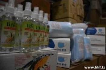ВПП ООН передала КЧС Таджикистана средства индивидуальной защиты