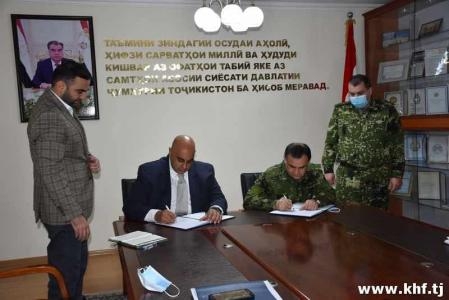 КЧС и Агентство Ага Хана подписали Меморандум о взаимопонимании