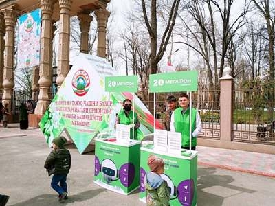 В День города МегаФон Таджикистан продемонстрировал душанбинцам новые цифровые возможности
