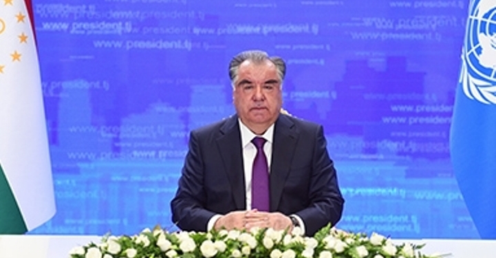 Эмомали Рахмон рассказал миру о влиянии пандемии COVID-19 на Таджикистан