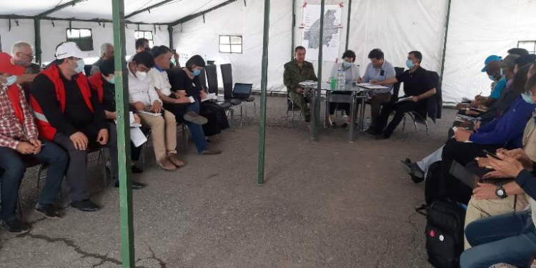В Кулябе обсудили координацию действий по ликвидации последствий стихии на юге Таджикистана