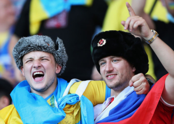После вылета сборной России в ЕВРО, россияне болеют за Украину