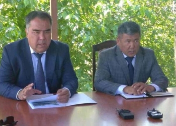 Главы Согда и Баткена обговорили использование водозабора «Головной»