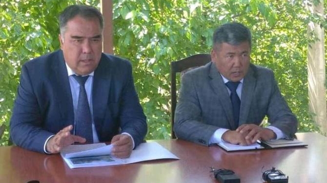 Главы Согда и Баткена обговорили использование водозабора «Головной»