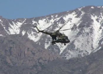 Вблизи таджикской границы потерпел аварию киргизский военный вертолет
