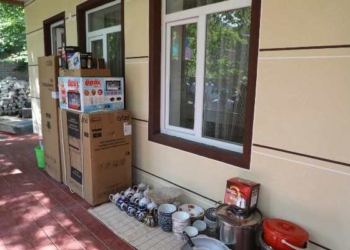 29 семей кишлаков Ходжаи Ало и Сомониен, пострадавших в результате пограничного конфликта, заселились в новые дома