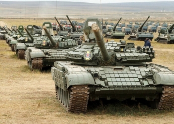 Российские танки переброшены на таджикско-афганское приграничье