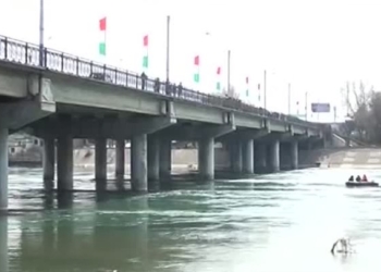 Спасатели КЧС не дали женщине бросится в реку с моста в Худжанде