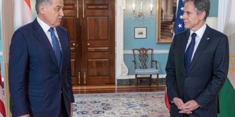 Глава МИД Таджикистана встретился с госсекретарем США