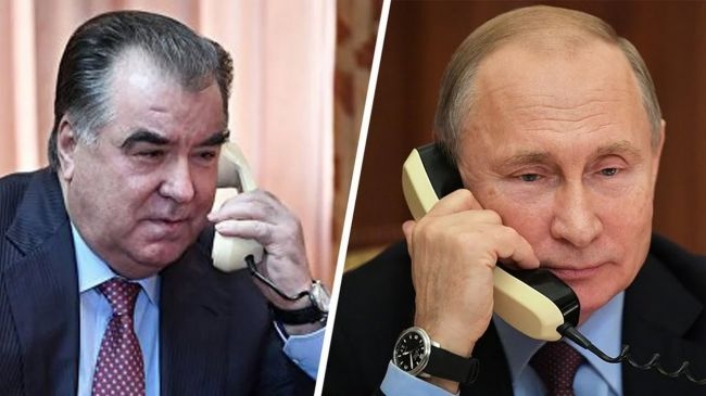 Эмомали Рахмон и Владимир Путин обсудили ситуацию в контексте событий в Афганистане