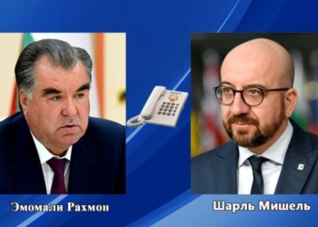 Глава Евросовета обсудил с президентом Таджикистана  ситуацию в Афганистане