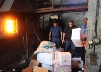 В Согде сожгли около 250 кг наркотиков