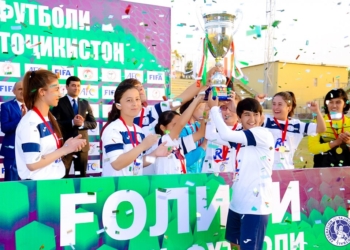 «Хатлон» стал двукратным победителем женской футбольной лиги Таджикистана