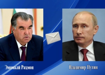 Эмомали Рахмон выразил соболезнования Владимиру Путину в связи с трагедией в Кемерово