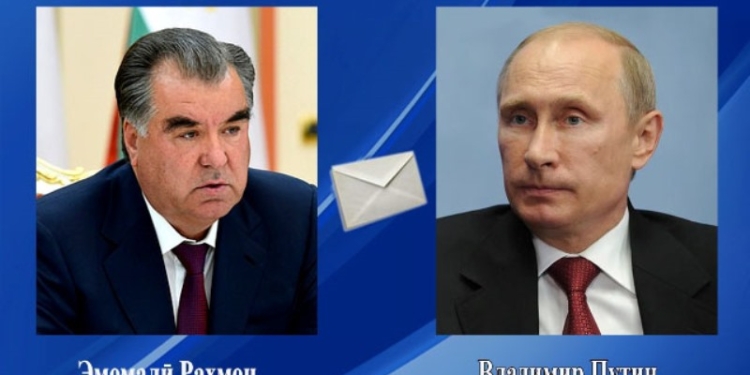 Эмомали Рахмон выразил соболезнования Владимиру Путину в связи с трагедией в Кемерово