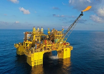 Глубоководный нефтегазовый комплекс «Шэньхай-1» добывает 10 млн куб. м природного газа в сутки