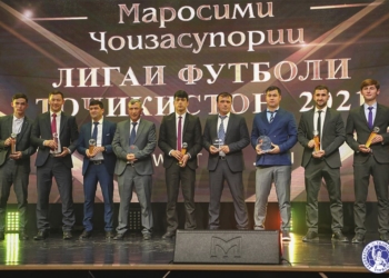 Футбольная лига Таджикистана определила лауреатов сезона-2021