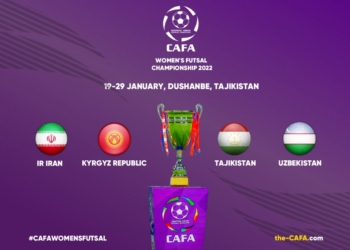 В Душанбе пройдет чемпионат CAFA-2022 по футзалу среди женских сборных