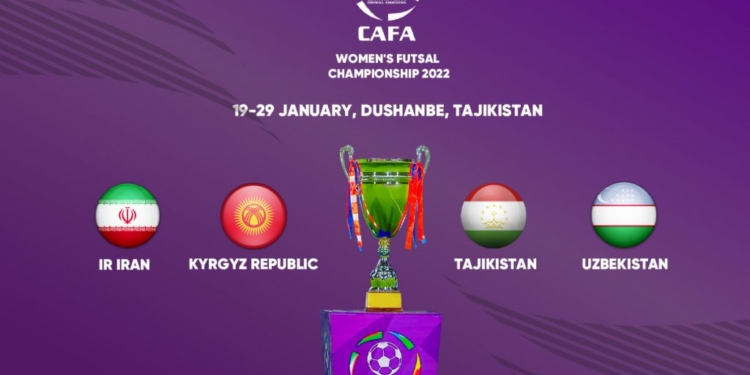 В Душанбе пройдет чемпионат CAFA-2022 по футзалу среди женских сборных