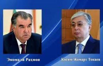 Эмомали Рахмон выразил соболезнования Касым-Жомарту Токаеву
