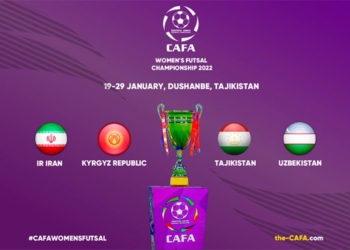 Чемпионат  CAFA-2022 по футзалу среди женщин пройдет в Таджикистане