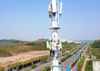 В 2021 году Китай построил 654 тыс новых базовых станций 5G