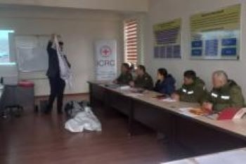 Сотрудников КЧС учат работать с человеческими останками при ЧС