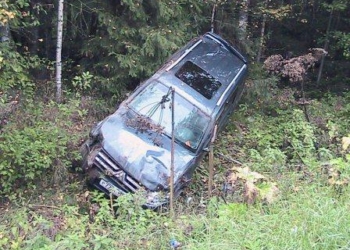 В Дангаре автомобиль сорвался в пропасть. Водитель погиб