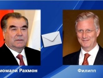 Эмомали Рахмон и король Филипп обменялись поздравлениями