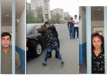 В Душанбе подрались мужчина и женщина. Возмутителей спокойствия арестовали