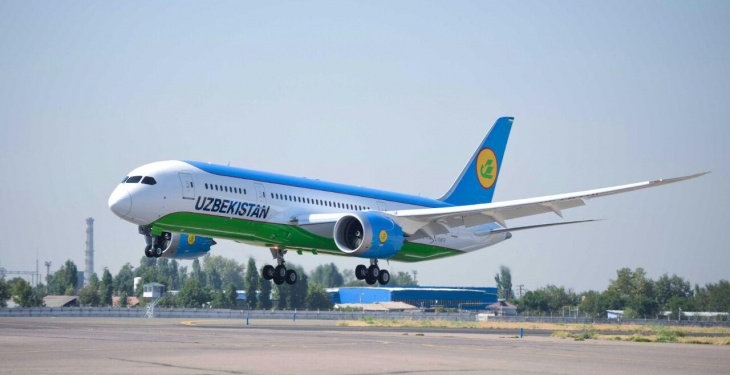Самолет  Uzbekistan Airways совершил экстренную посадку в Домодедово из-за угрозы взрыва