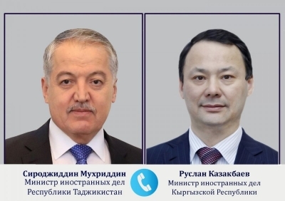 С.Мухриддин в разговоре с главой МИД Киргизии  осудил действия киргизских пограничников