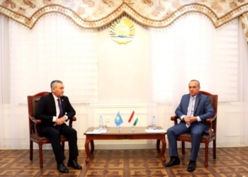 Новый посол Казахстана посетил МИД Таджикистана