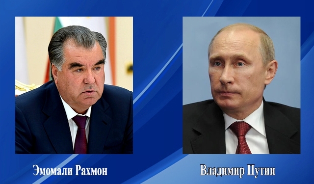 Лидеры Таджикистана и России обсудили тревожную ситуацию в Афганистане