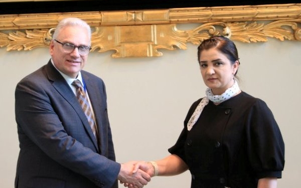 Глава Минтруда Таджикистана встретилась в Нью-Йорке с представителем МВФ
