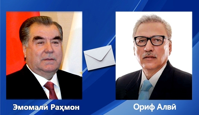 Президенты Таджикистана и Пакистана обменялись поздравительными телеграммами