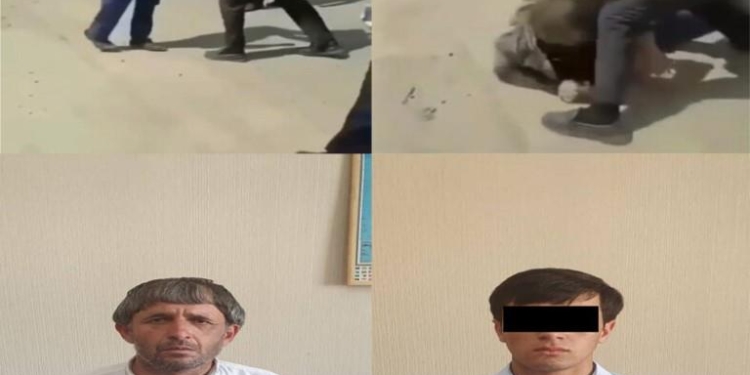 В районе Дусти подросток избил душевнобольного мужчину