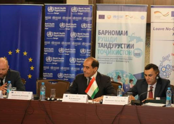 В Душанбе прошло первое совещание Координационного комитета Программы развития здравоохранения
