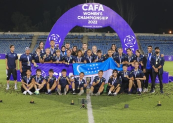 Cборная Узбекистана завоевала «золото» по итогам первого чемпионата CAFA среди женских национальных сборных