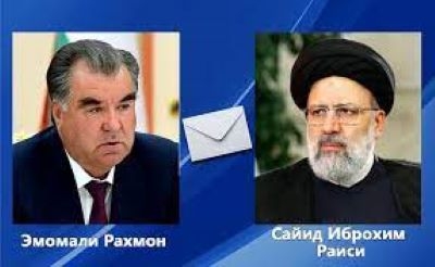 Эмомали Рахмон выразил соболезнования президенту Ирана