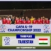 Молодежная сборная Таджикистана стала бронзовым призером чемпионата CAFA-2022
