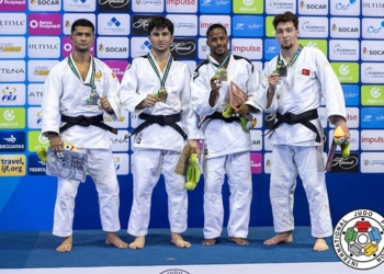Таджикский борец Нурали Эмомали стал чемпионом мира по дзюдо среди молодежи