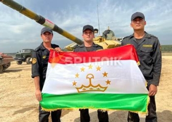 Таджикистан занял третье место в «Танковом биатлоне» на Армейских играх