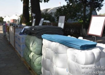 Таджикистан получил гуманитарную помощь для возможных беженцев