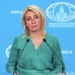 Захарова: Россия призывает Киргизию и Таджикистан к нормализации обстановки на границе